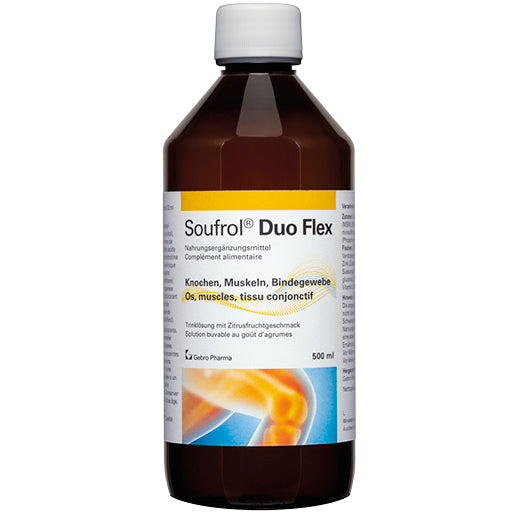 Soufrol® Duo Flex – die Trinklösung für Knochen, Muskeln und Bindegewebe