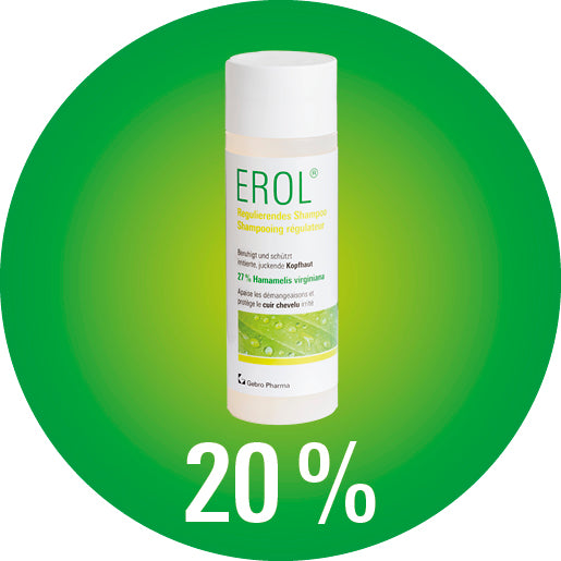 20% auf EROL® Regulierendes Shampoo 200ml